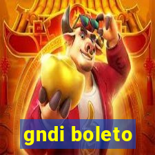 gndi boleto